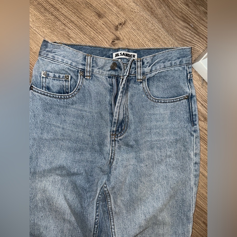 Jil Sander Blue Cotton Denim Small - Picture 3 of 4